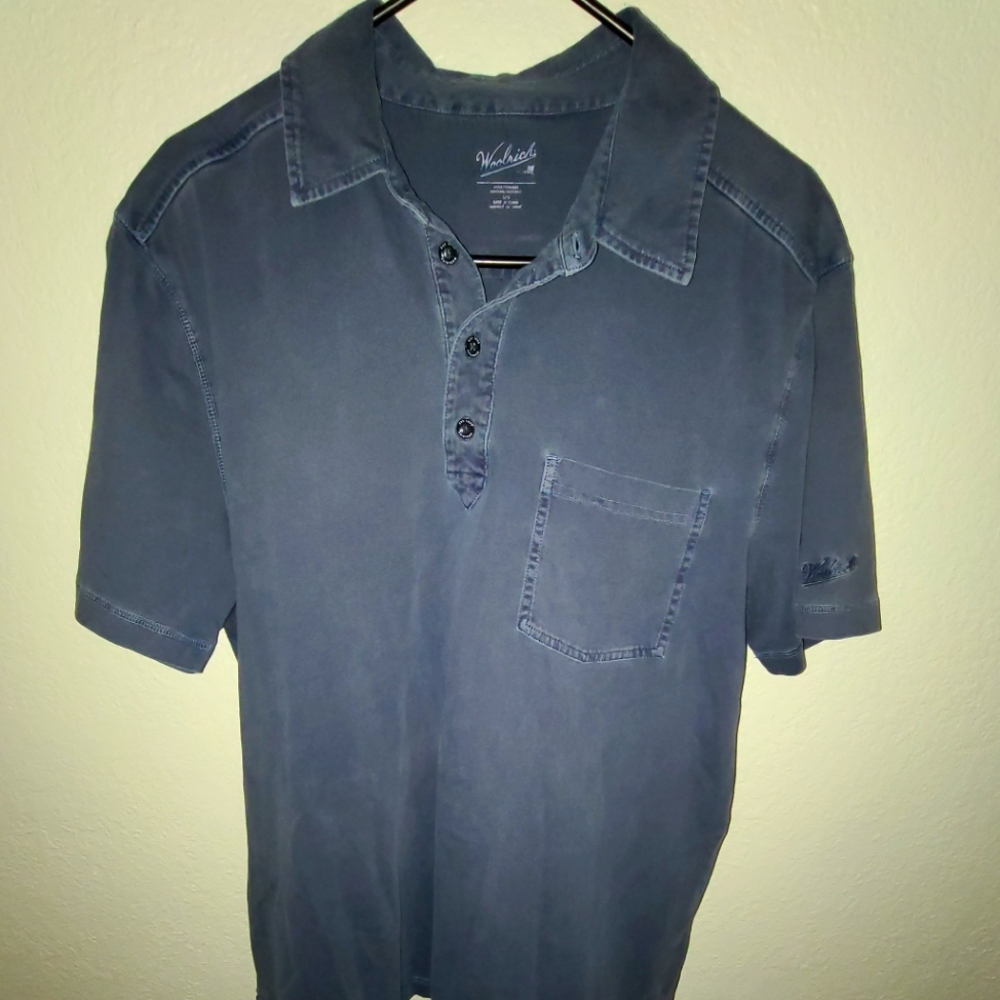 Blue Woolrich Polo